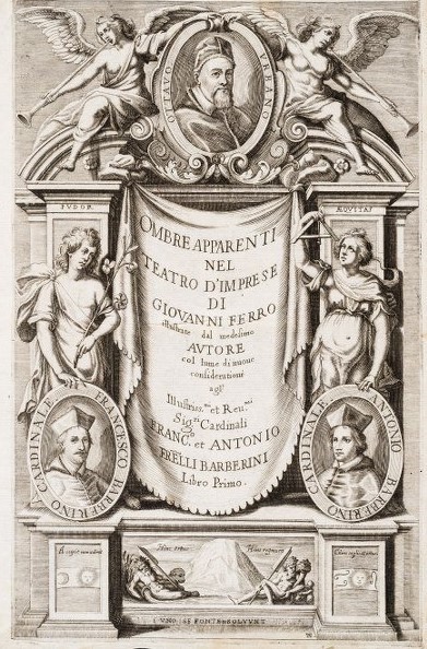 Emblems. FERRO. Ombre apparenti nel teatro d’imprese.  - Auction Books, Autographs,  [..]