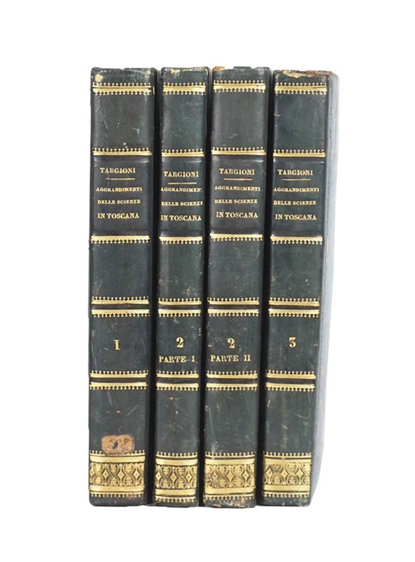Physics/Science. TARGIONI TOZZETTI. Notizie deli aggrandimenti delle Scienze Fisiche.  [..]