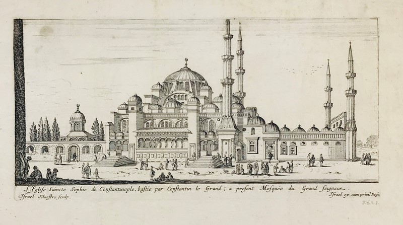 Turkey. SILVESTRE. L'Eglise Saincte Sophie de Constantinople.  - Asta RARE  [..]