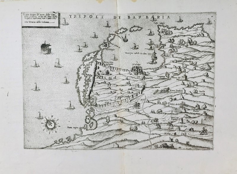 ZENOI. Tripoli de Barbaria.  - Auction RARE BOOKS, PRINTS, DOCUMENTS and DRAWINGS.  [..]