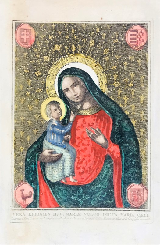 Remondini. Madonna di Mariazell.  - Auction Prints, Maps and Documents. - Bado e  [..]