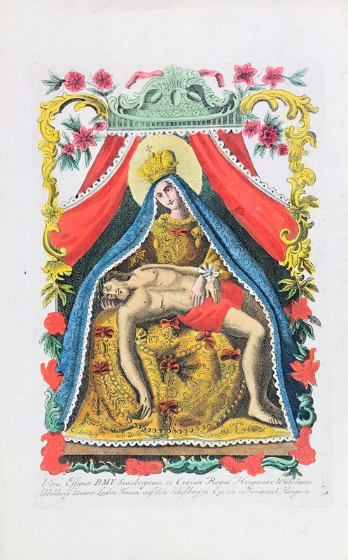 Remondini. Madonna di Schossberg nel regno di Ungheria.  - Auction Prints, Maps  [..]
