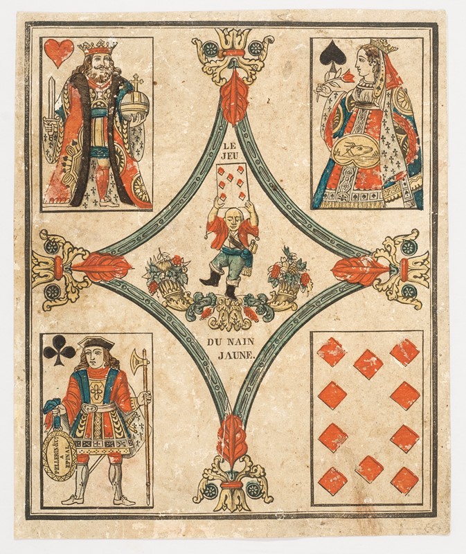 French Jeu du Nain-Jaune game