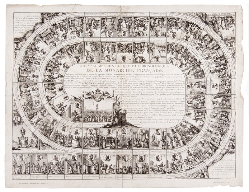 Goose Game. Regle du Jeu de l'Oie.  - Goose Game - Auction RARE BOOKS, PRINTS,  [..]