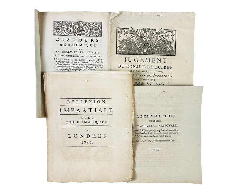 Lotto di 4 Pamphlets. Militaria.  - Auction RARE BOOKS, PRINTS, DOCUMENTS and DRAWINGS.  [..]