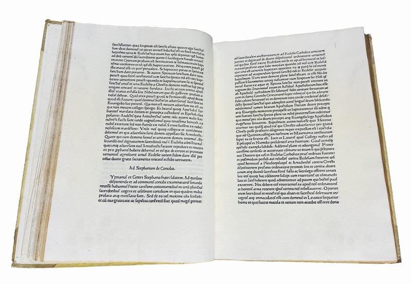 CYPRIANUS. Opera.  (1471)  - Auction RARE BOOKS, PRINTS, DOCUMENTS and PAMPHLETS.  [..]