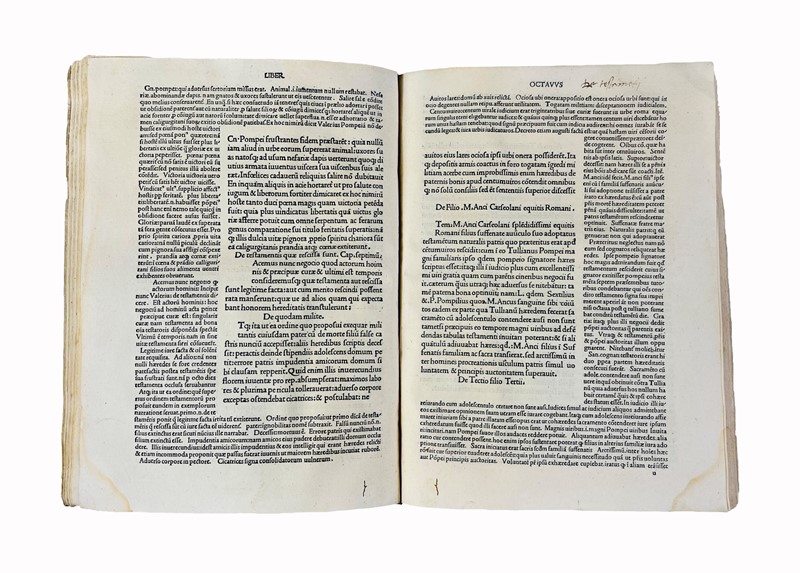 VALERIUS MAXIMUS. Valerii Maximi Factorum ac dictorum memorabilium.  (1485)  - Auction  [..]