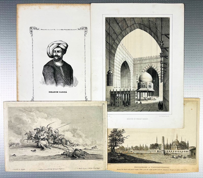 Turkey. Four Engravings.  - Asta RARE BOOKS, AUTOGRAPHS, MAPS & PRINTS - Bado  [..]