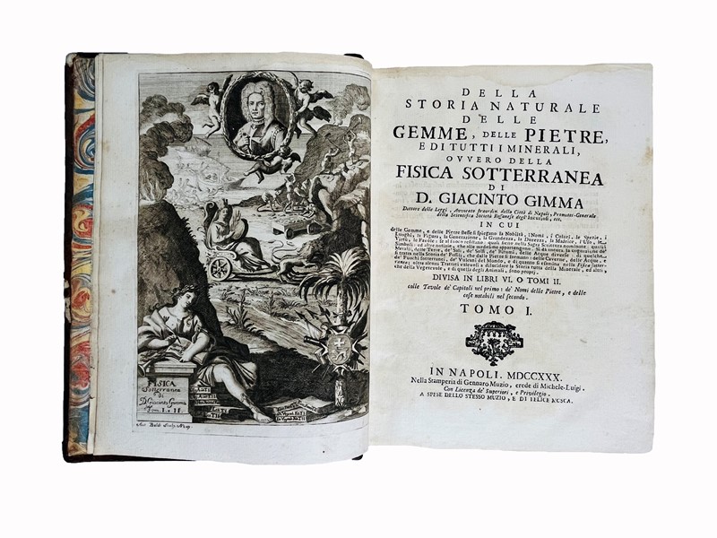 Mineralogy. GIMMA. Della storia naturale delle gemme, delle pietre, e di tutti i  [..]
