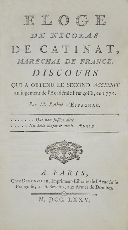 French Enlightenment. Collection of 5 French works in first edition of the XVIII century.  - Auction Fine Books, Manuscripts, Prints and Autographs - Bado e Mart Auctions