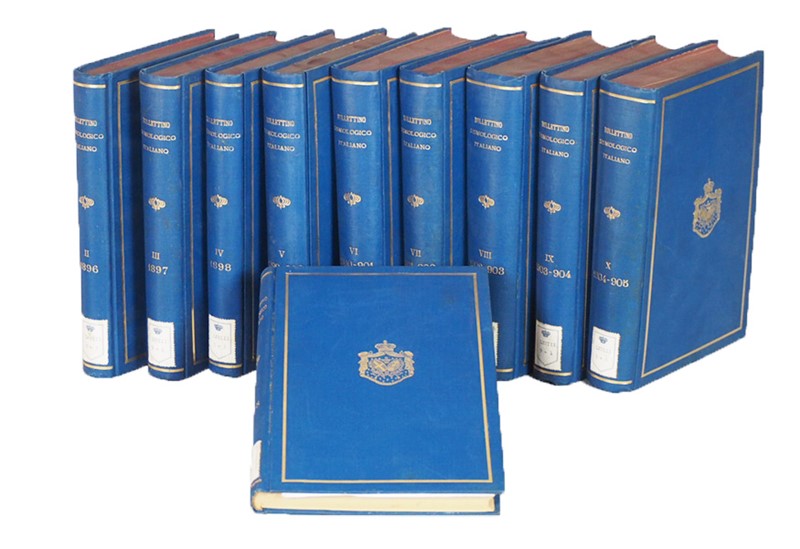 Seismology. BOLLETTINO DELLA SOCIET&#192; SISMOLOGICA ITALIANA.  - Auction RARE  [..]