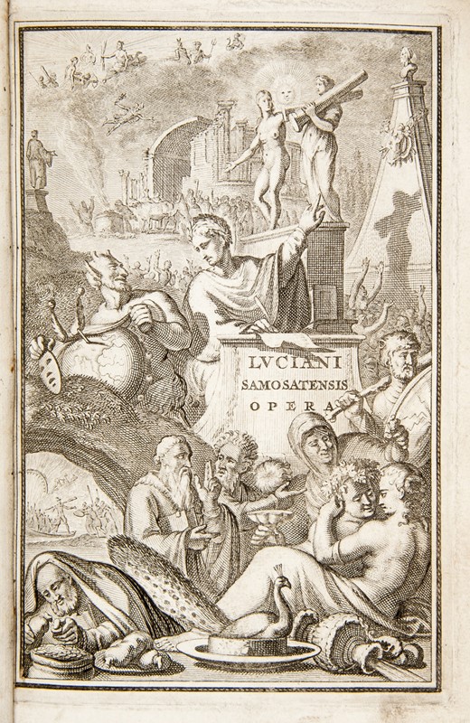 Greek literature. LUCIANO DI SAMOSATA. Opera. Asta Fine Books, Manuscripts, Prints and Greek literature. LUCIANO DI SAMOSATA. Opera. Asta Fine Books, Manuscripts, Prints and