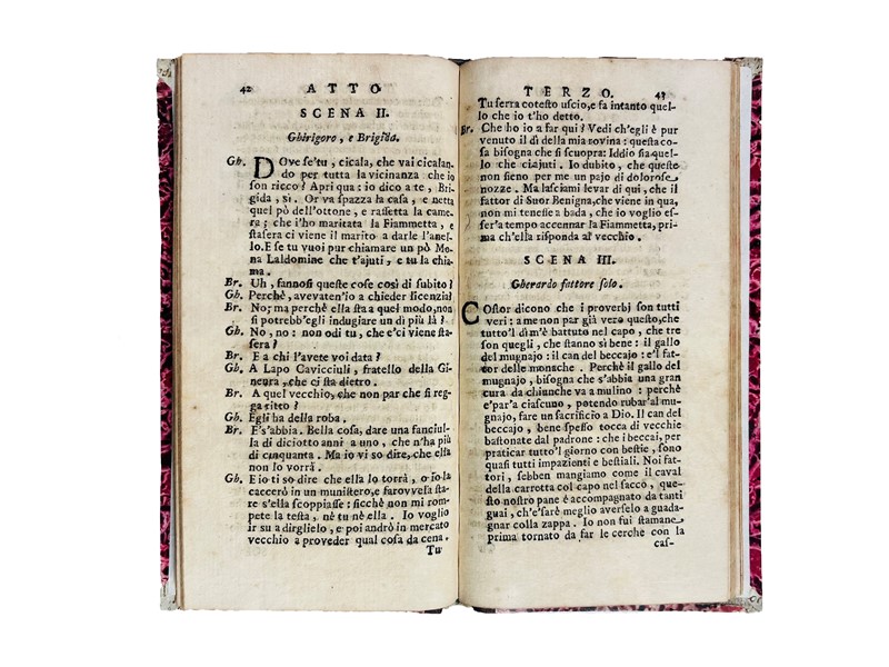 Italian Theater. GELLI. La Sporta.  (1602)  - Auction FINE BOOKS, PRINTS AND PHOTOGRAPHS.  [..]