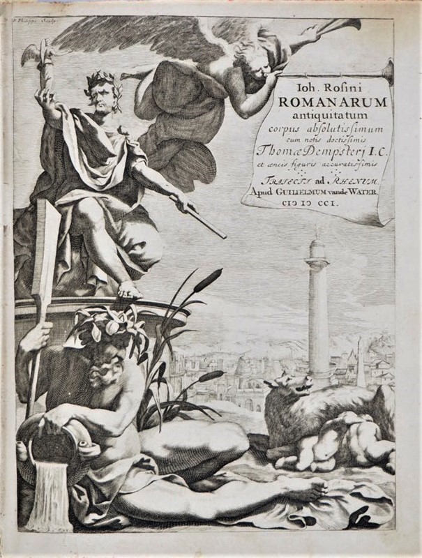 Rome. ROSINUS. Romanarum Antiquitatum.  - Auction RARE BOOKS, PRINTS, MAPS, AUTOGRAPHS  [..]