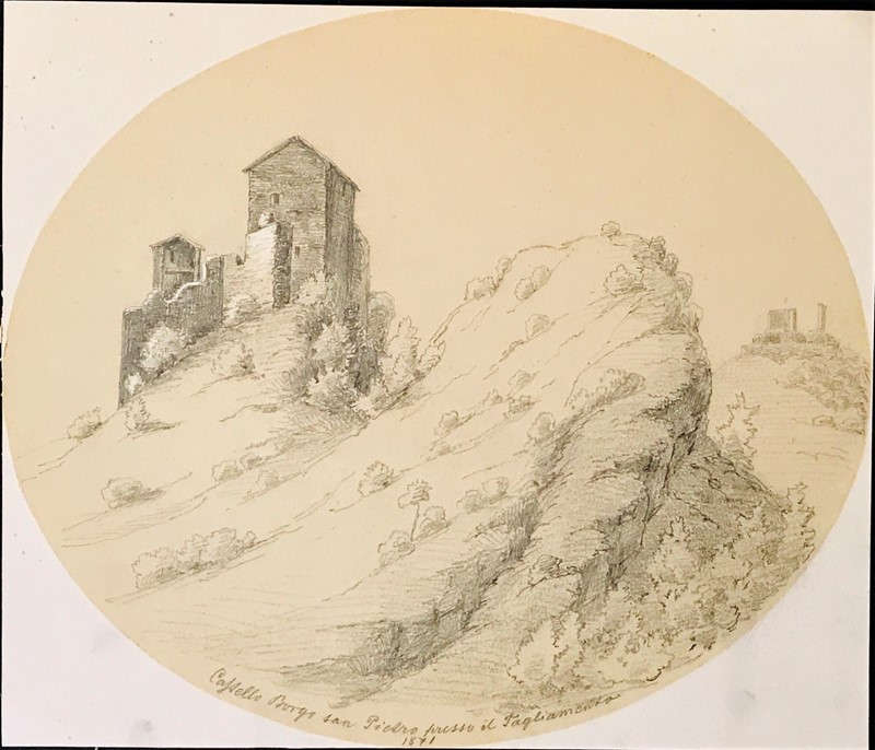Castello Borgo san Pietro presso il Tagliamento.  - Auction ASIAN AND CONTINENTAL  [..]