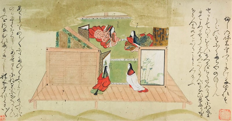 TOSA SCHOOL. Princess and three courtesans.  - Auction ASIAN AND CONTINENTAL FINE  [..]