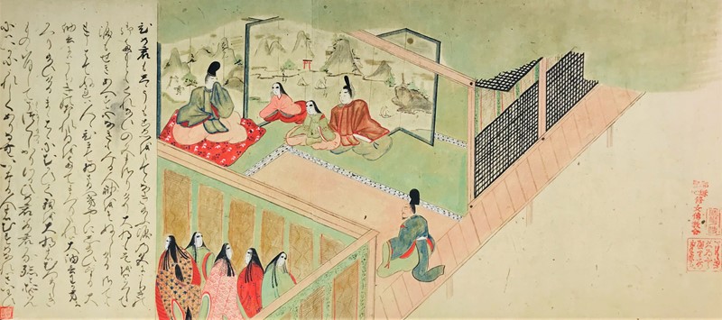 TOSA SCHOOL. Court Life with Princess, Daymio and courtesans.  - Auction ASIAN AND  [..]