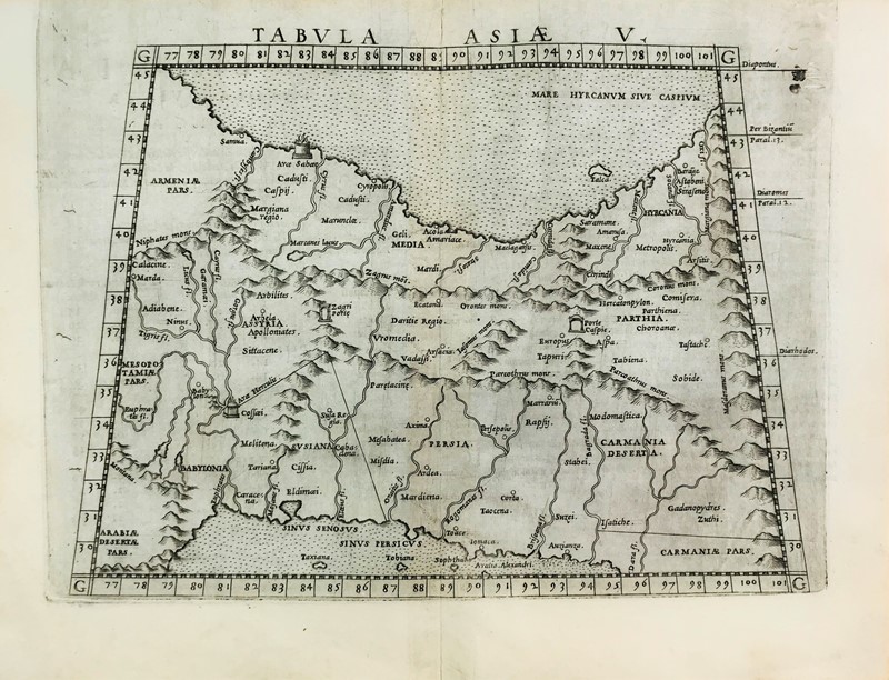 Asia. PTOLEMAEUS. Tabula Asiae V.  - Asta RARE BOOKS, AUTOGRAPHS, MAPS & PRINTS  [..]
