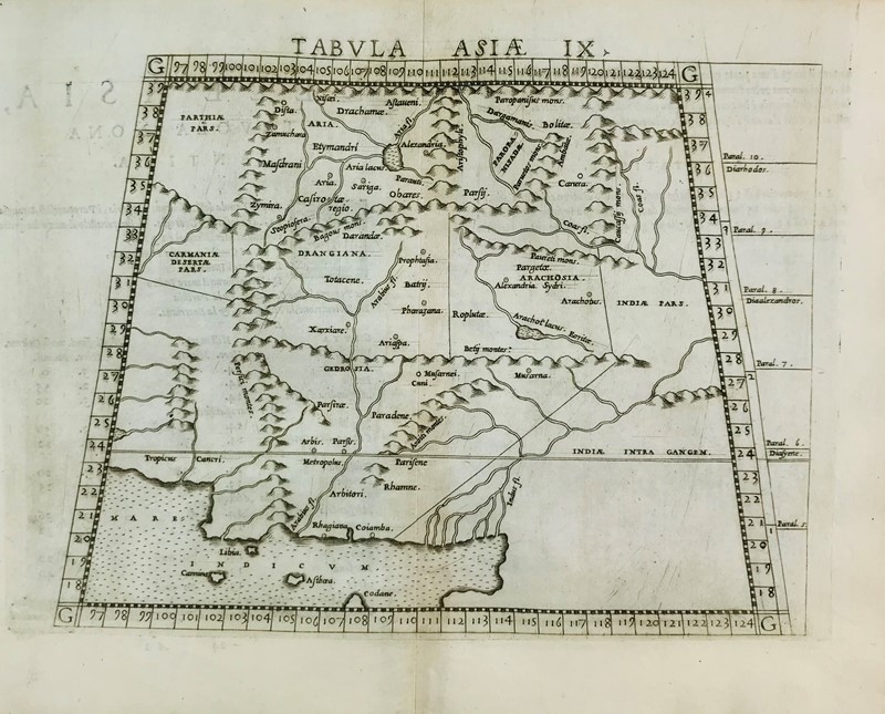 Asia. PTOLEMAEUS. Tabula Asiae IX.  - Asta RARE BOOKS, AUTOGRAPHS, MAPS & PRINTS  [..]