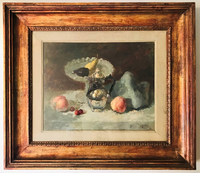 Painting. BUCCI. Natura morta.  - Auction ASIAN AND CONTINENTAL FINE ARTS - Bado  [..]