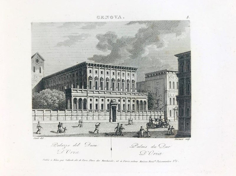 TOSELLI. Ville de G&#232;nes.  - Auction RARE BOOKS, PRINTS, DOCUMENTS and DRAWINGS.  [..]