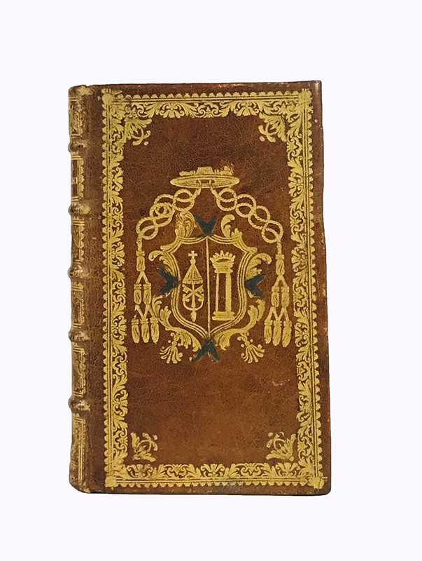 Malta Armorial Binding. FERRARI. Veteris et Recentioris Philosophiae Dogmata.  -  [..]