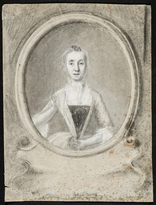 NAZARI. Portrait of a Lady. Drawing.  - Auction ASIAN AND CONTINENTAL FINE ARTS  [..]