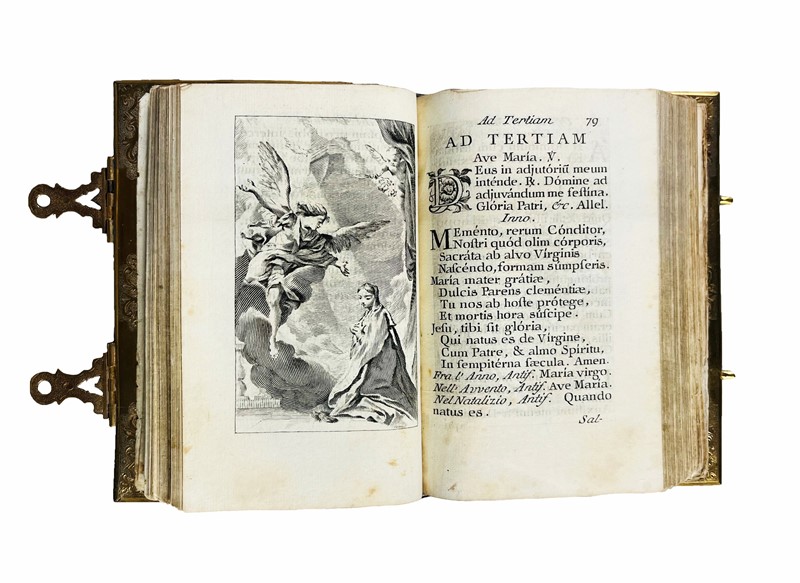 PIAZZETTA – PITTERI. Beatae Mariae Virginis Officium.  (1740)  - Auction RARE  [..]