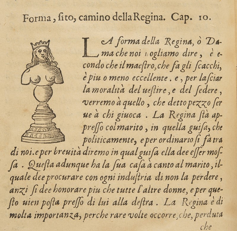Chess. LOPEZ DE SEGURA. Il giuoco de gli scacchi di Rui Lopez.  - Auction RARE BOOKS  [..]