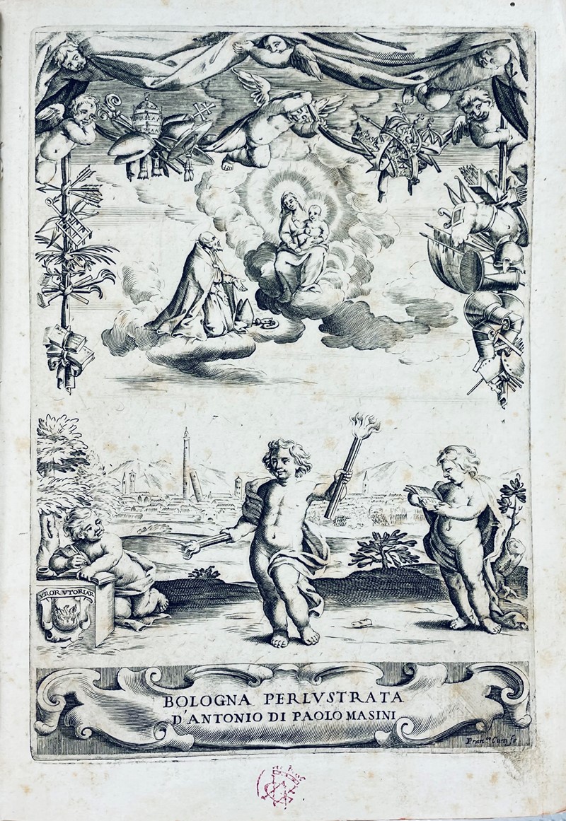 Local History. MASINI. Bologna perlustrata. 1666  - Auction RARE BOOKS & GRAPHIC  [..]