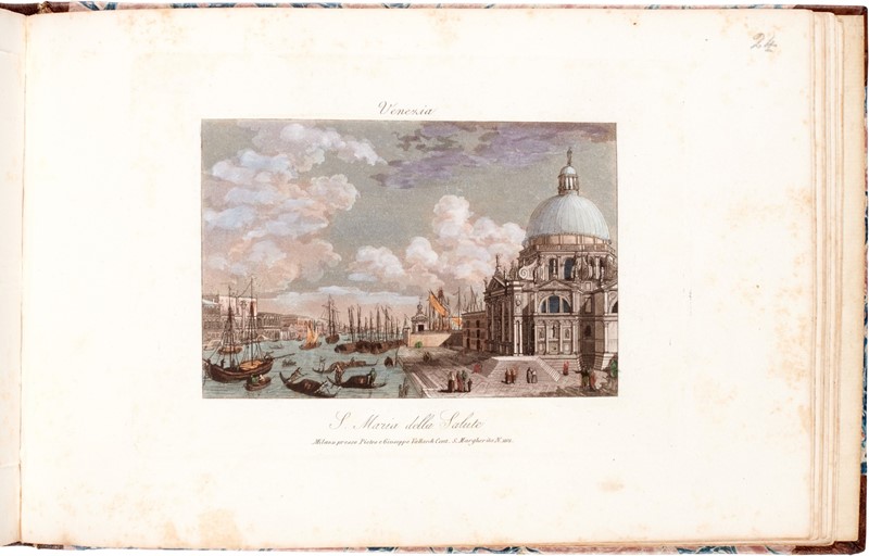 Venice. CHEVALIER. Ricordo di Venezia.  (1830)  - Auction FINE BOOKS, PRINTS AND  [..]
