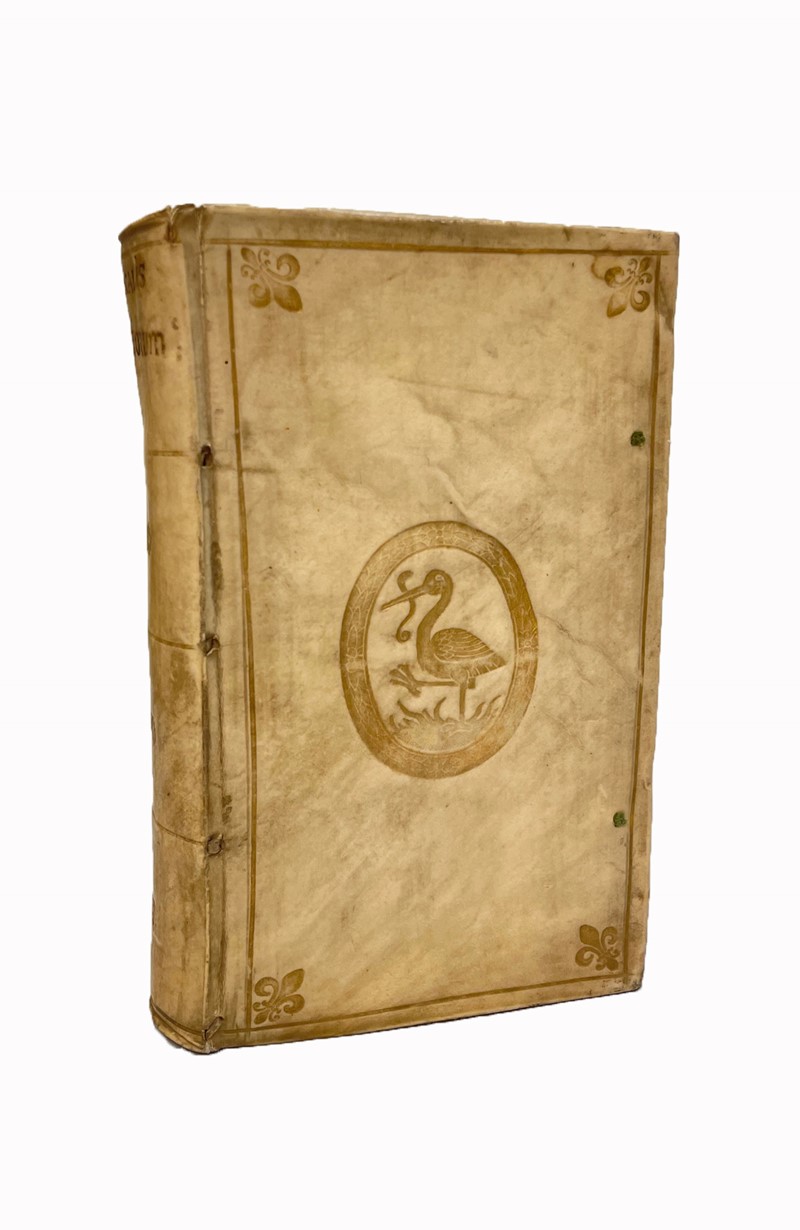 Armorial binding. IUVENALIS - AULUS PERSIUS. Satyrae.  - Auction RARE BOOKS & GRAPHIC ARTS - Bado e Mart Auctions