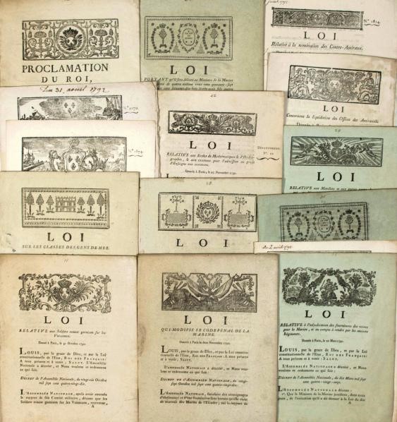 Marine. Collection of 18 LAWS on the Navy.  - Auction Prints, Maps and Documents. - Bado e Mart Auctions