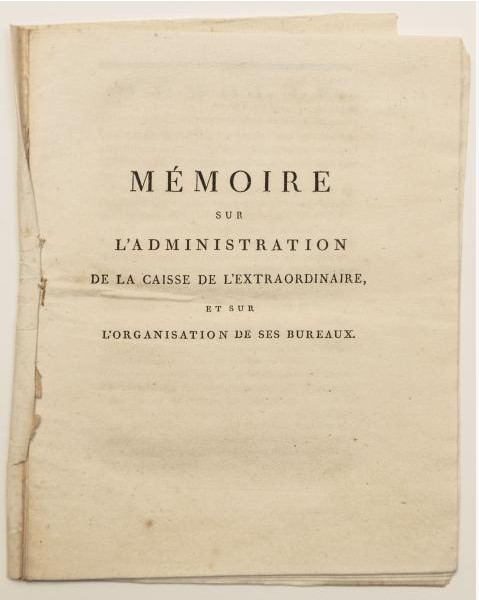 French Revolution - Finance. Moneta Assembl&#233;e Constituante. M&#233;moire  [..]