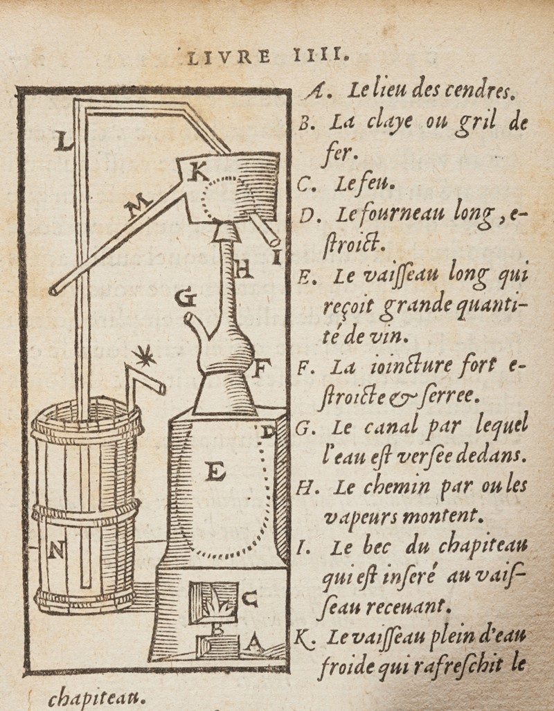 GESNER. Quatre livres des secrets de medicine, et de la philosophie chimique.  -  [..]