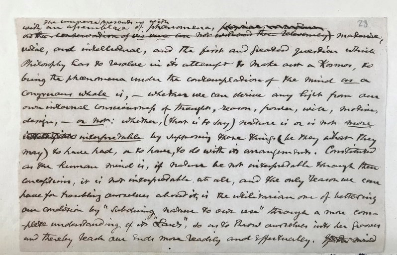 Sir John Frederick William HERSCHEL. Autograph letter.  - Auction RARE BOOKS &  [..]