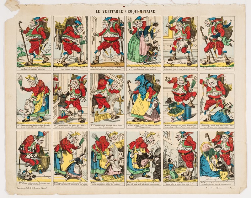 Le veritable croquemitaine.  - Auction Prints, Maps and Documents. - Bado e Mart  [..]