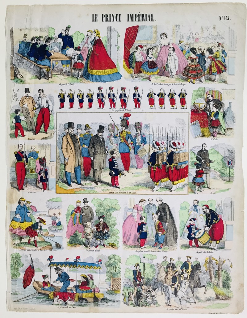 Le Prince Imperial.  - Auction Prints, Maps and Documents. - Bado e Mart Auctions [..]