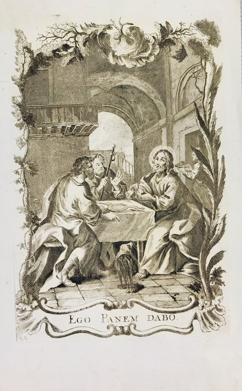 Remondini. Ges&#249; e il Pane della Vita.  - Auction Prints, Maps and Documents.  [..]