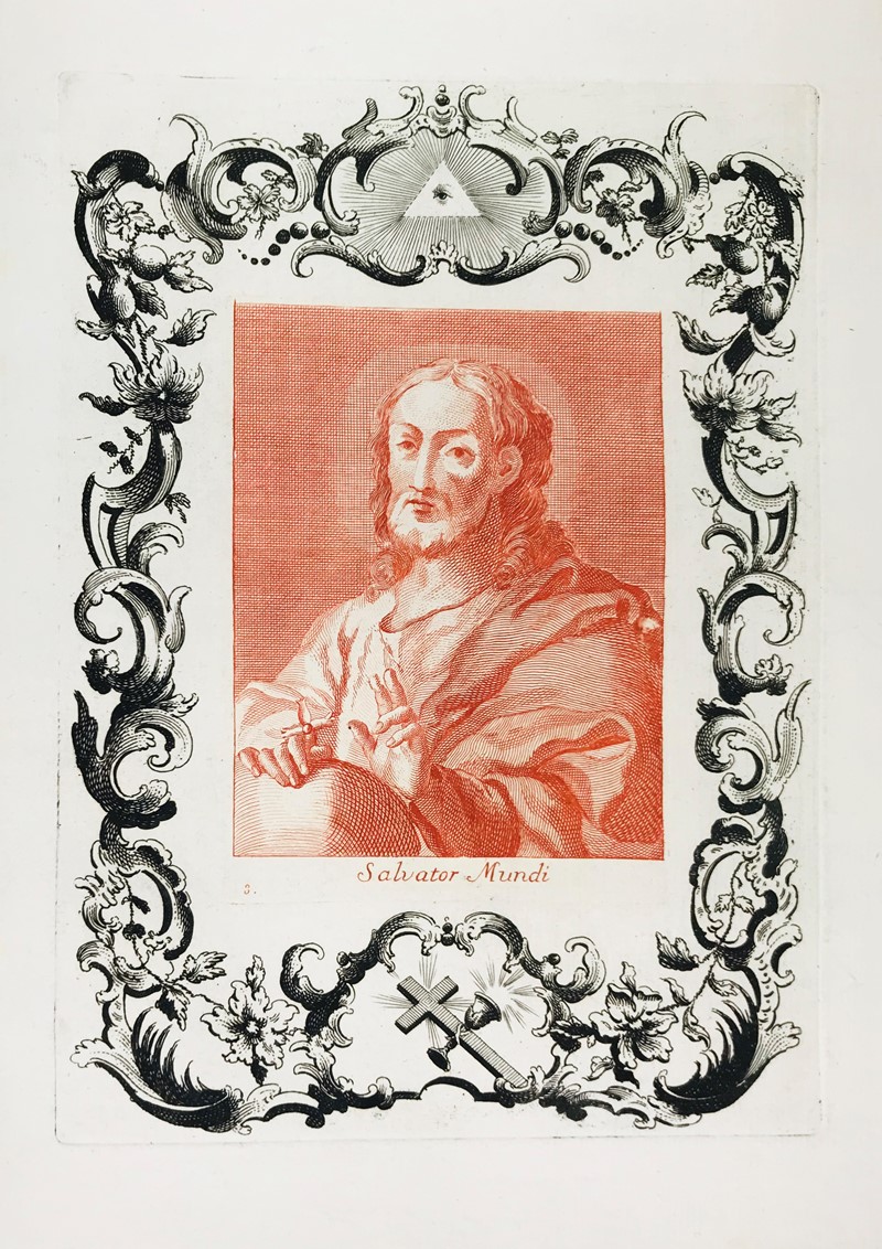 Remondini. Cristo Salvatore.  - Auction Prints, Maps and Documents. - Bado e Mart  [..]