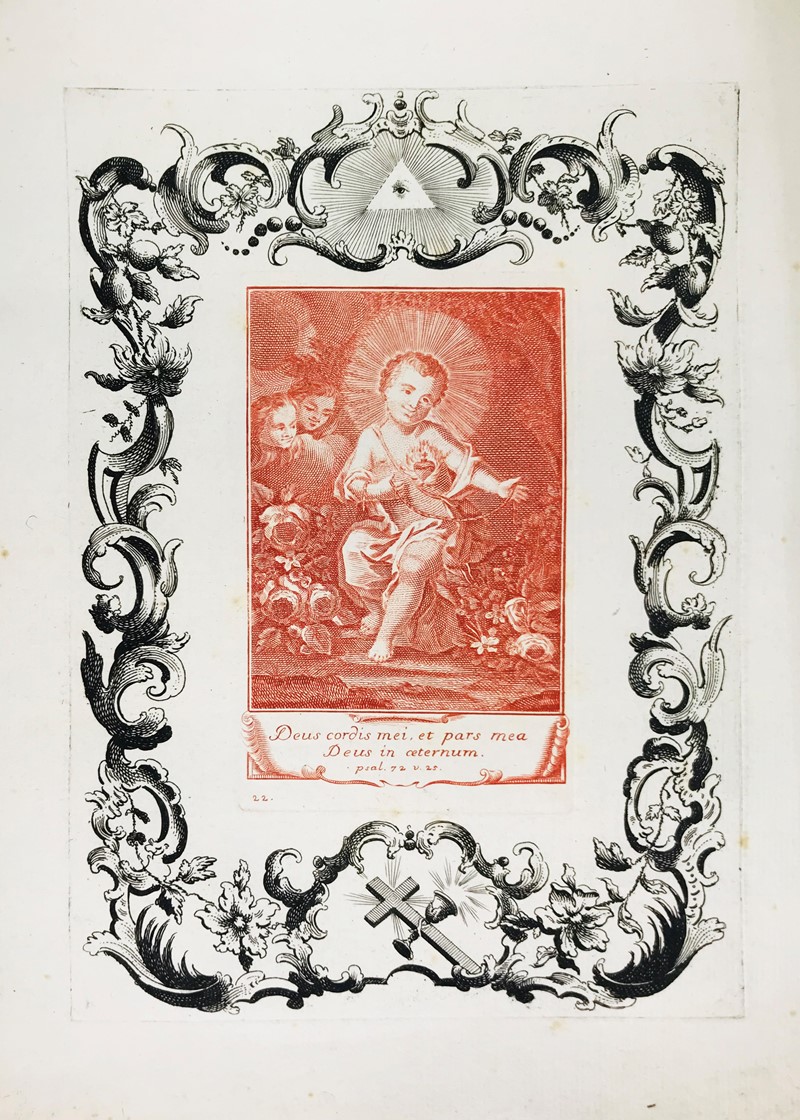 Remondini. Sacro Cuore di Ges&#249;.  - Auction Prints, Maps and Documents.  [..]