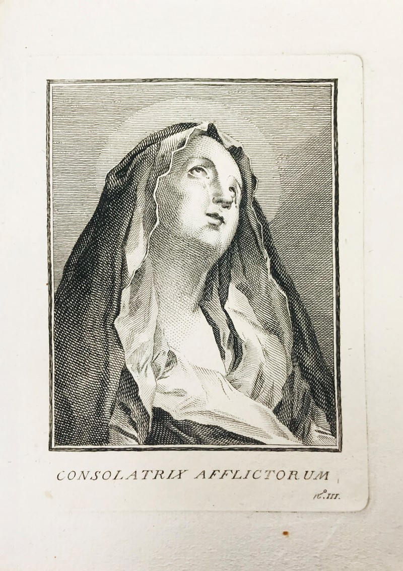 Remondini. Maria, Consolatrice degli afflitti.  - Auction Prints, Maps and Documents.  [..]