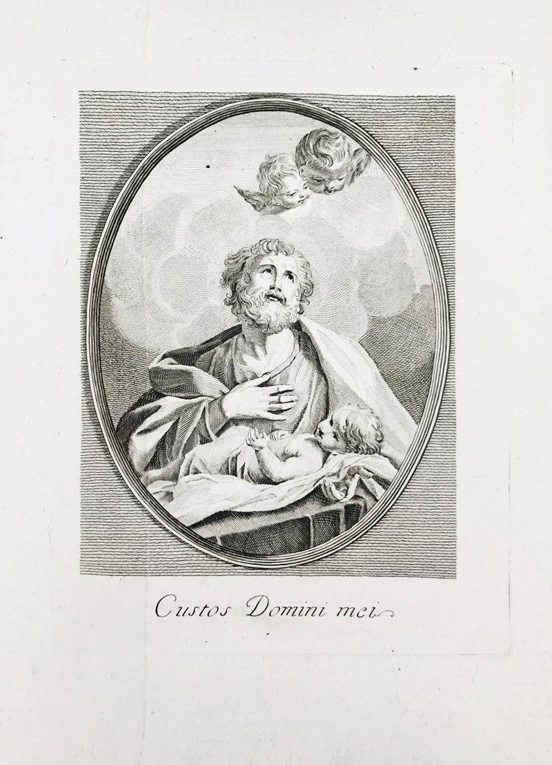 Remondini. San Giuseppe e Ges&#249; Bambino.  - Auction Prints, Maps and Documents.  [..]