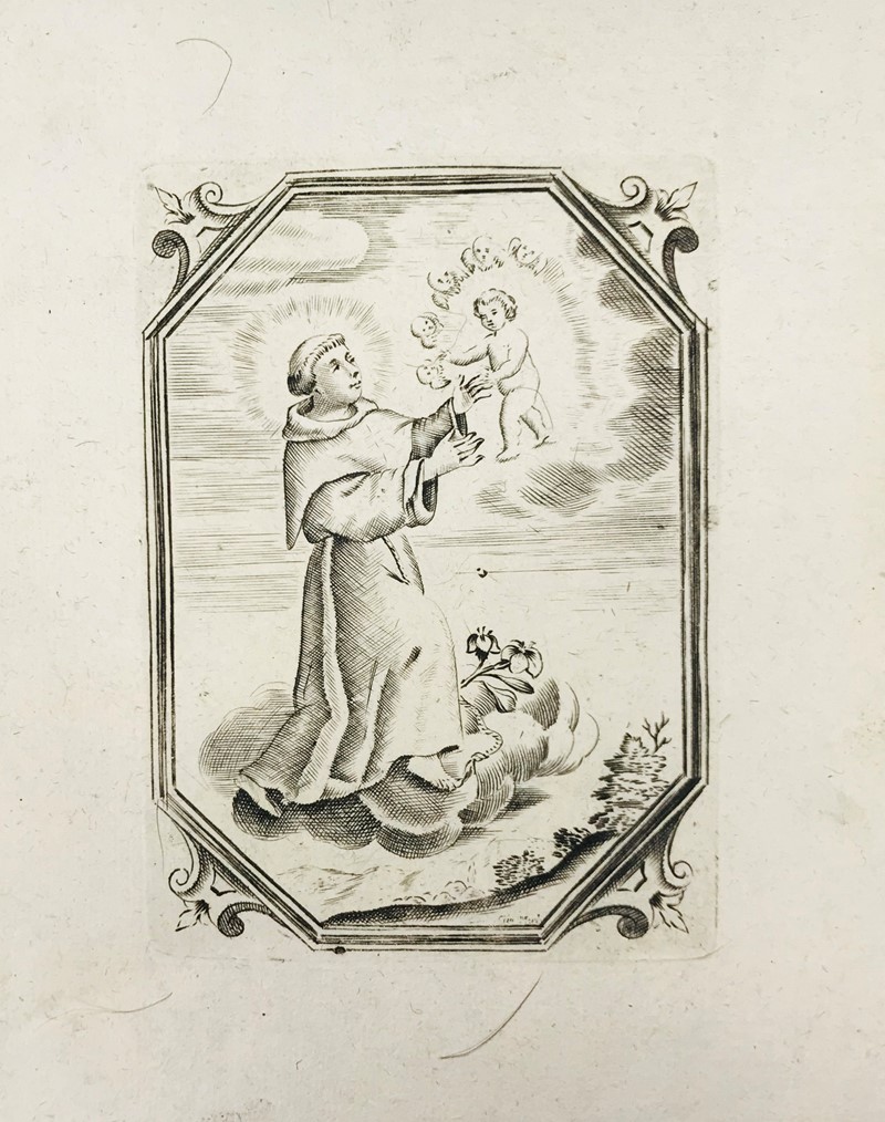 Remondini. Sant’Antonio da Padova.  - Auction Prints, Maps and Documents.  [..]