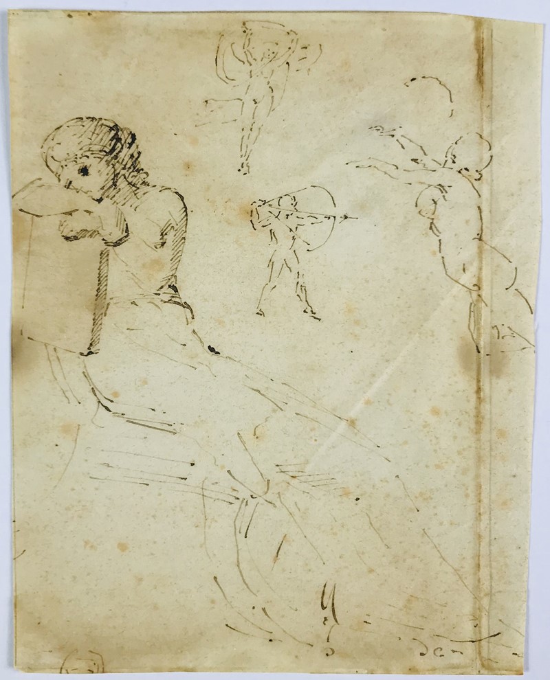 Attribuito a CANOVA. Allegorie della notte. Studi di figure.  - Auction ASIAN AND  [..]