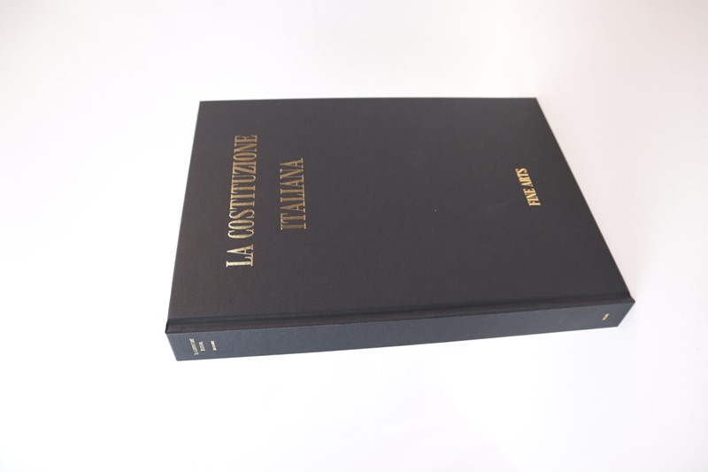 La Costituzione Italiana per Amatrice.  - Auction RARE ANTIQUE & MODERN BOOKS  [..]