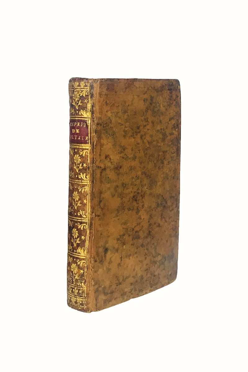VILLARET. L’Esprit de Monsieur de Voltaire.  - Auction RARE BOOKS, PRINTS, MAPS AND DOCUMENTS. - Bado e Mart Auctions