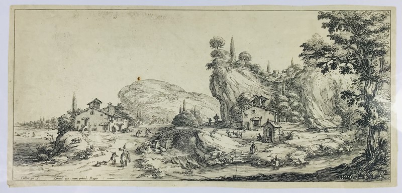 CALLOT. Le retour de la chasse.  - Auction RARE BOOKS, PRINTS, DOCUMENTS and DRAWINGS.  [..]