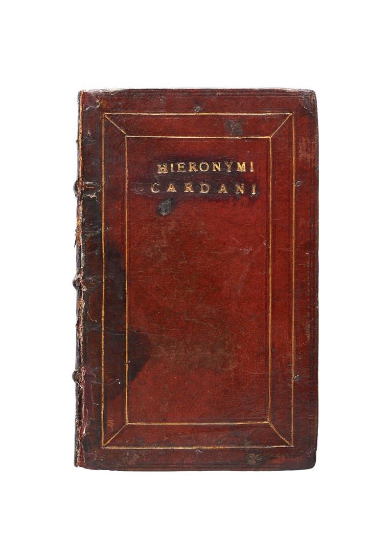 Binding. CARDANO. De consolatione libri tres.  - Auction Books, Autographs, Prints  [..]