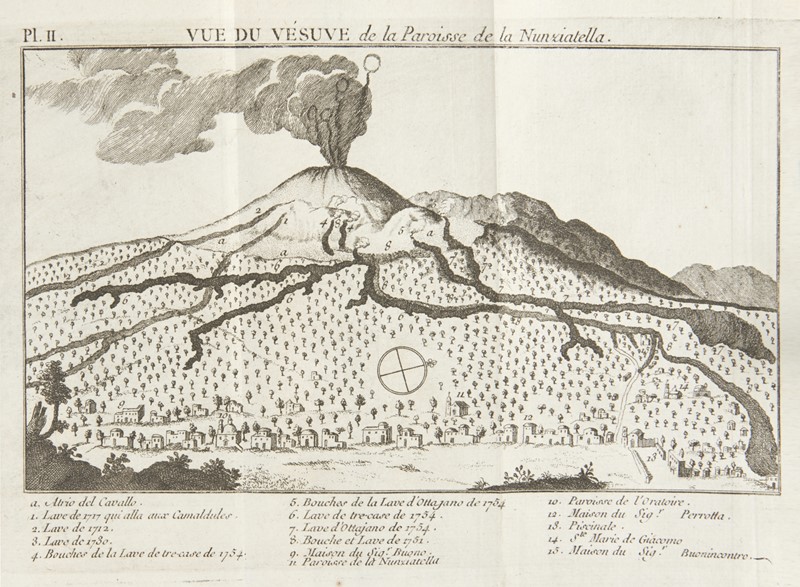 Volcanology. DELLA TORRE. Histoire et ph&#233;nom&#232;nes du V&#233;suve.  [..]